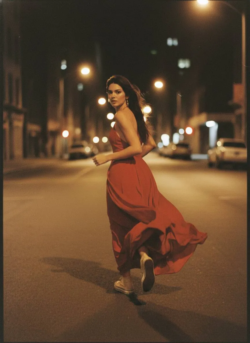 Фотосессия промт героини в классическом нуаре с полосатыми тенями от жалюзи через нейросеть
