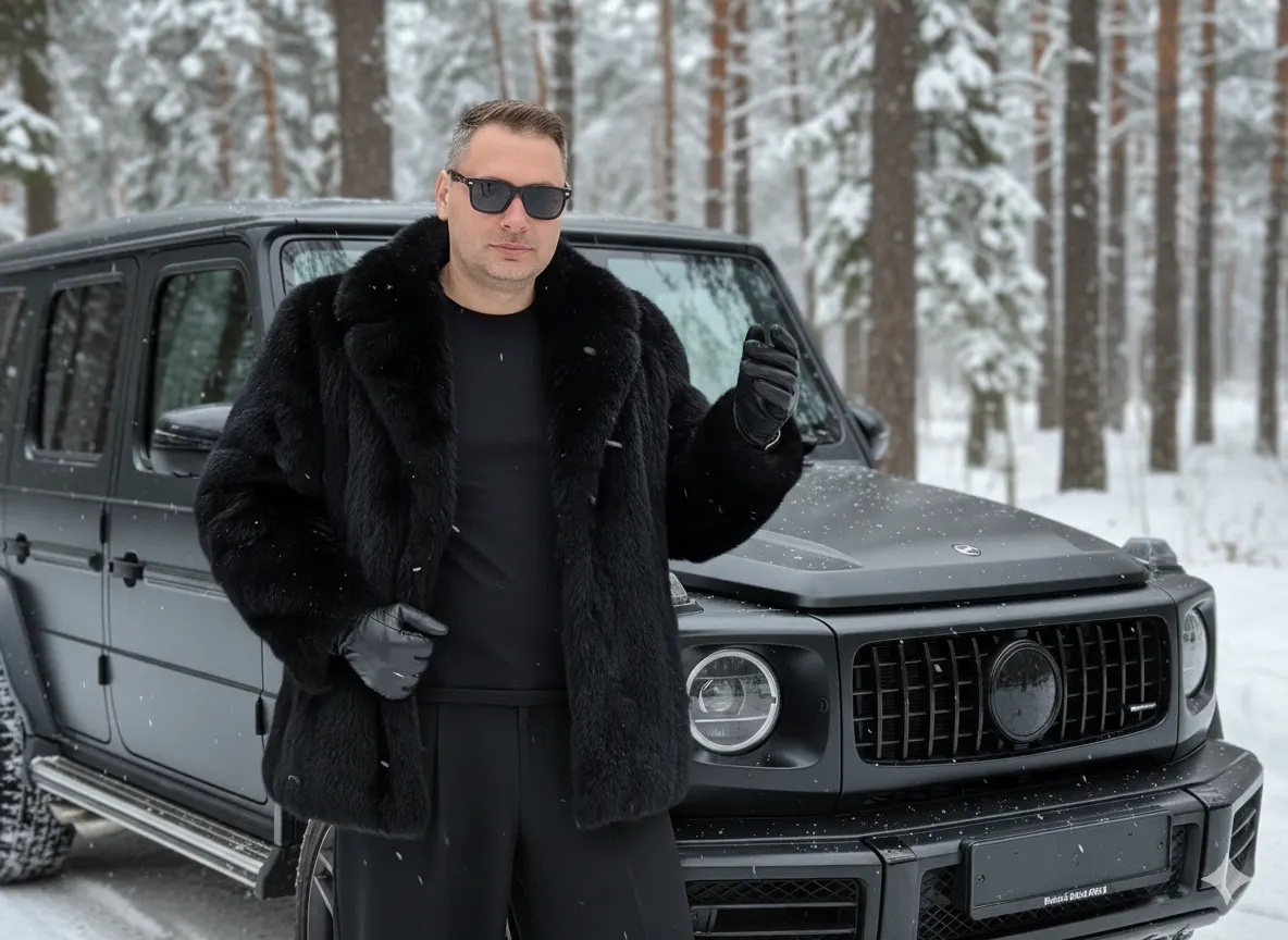 Фото со своим Гелендвагеном