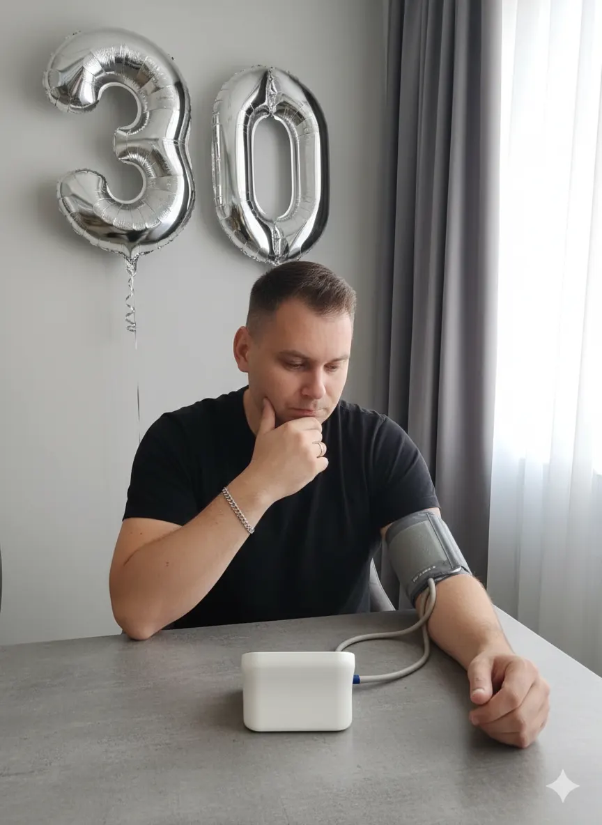Портрет мужчины на 30-летие