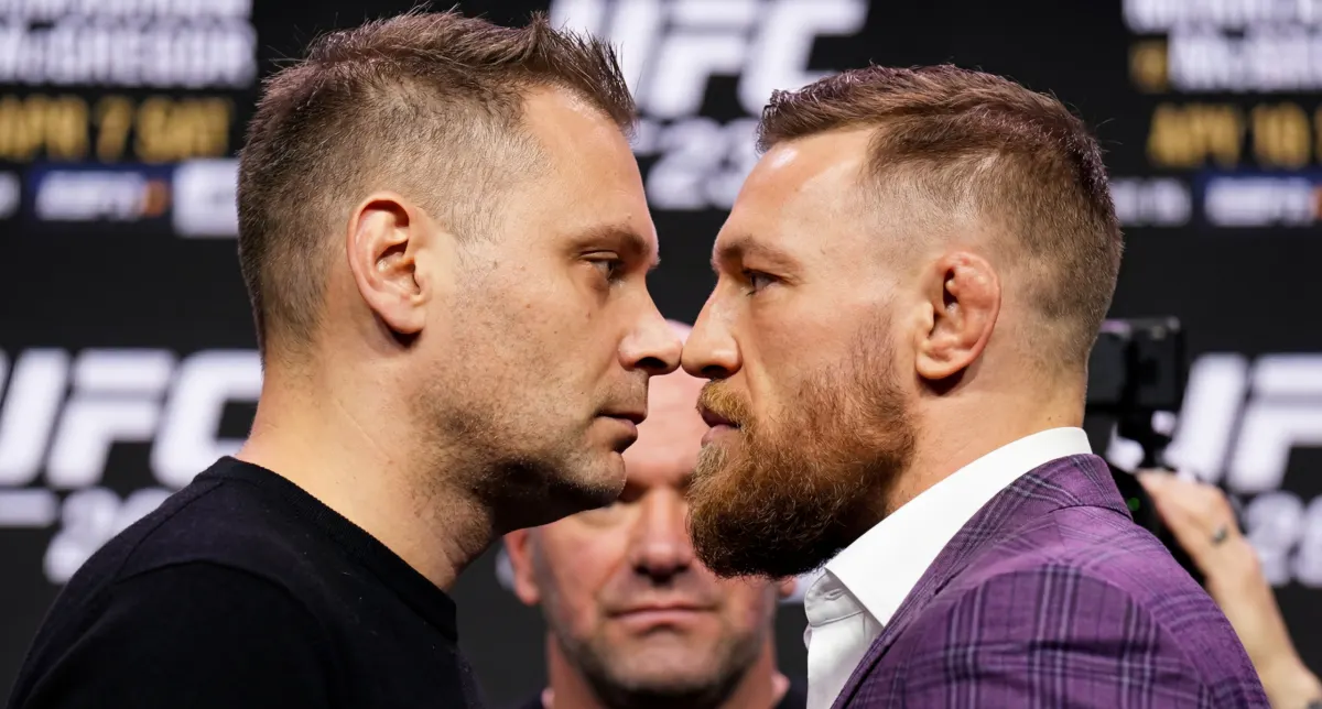Битва взглядов (Face-to-Face) против Конора Макгрегора