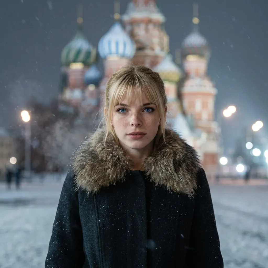 Зимняя атмосфера Красной площади