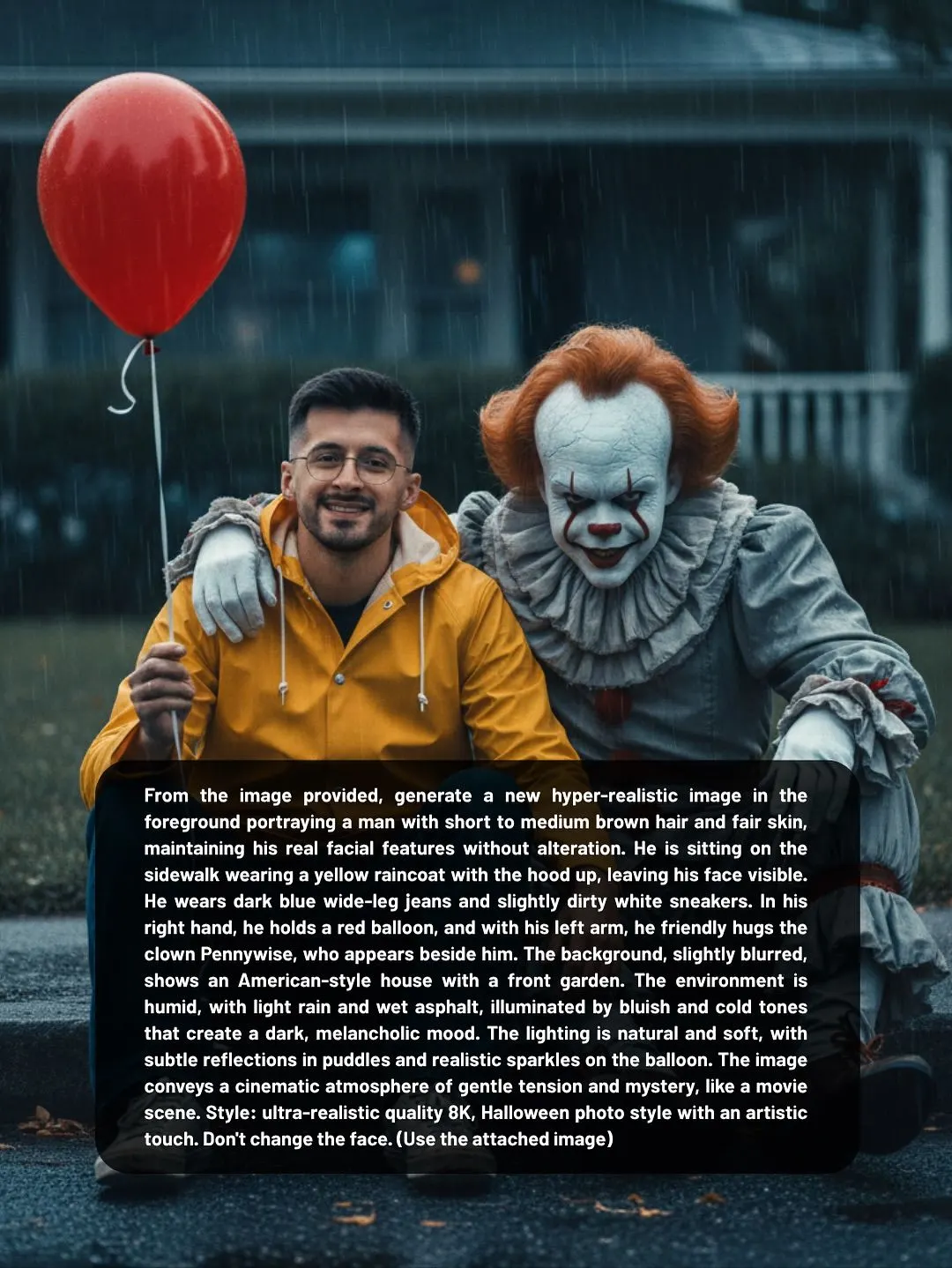Photo with Pennywise