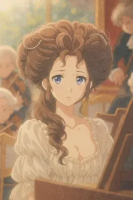 Аниме промты из фото: Иллюстрация в стиле Kyoto Animation KyoAni — промт для нейросети ИИ